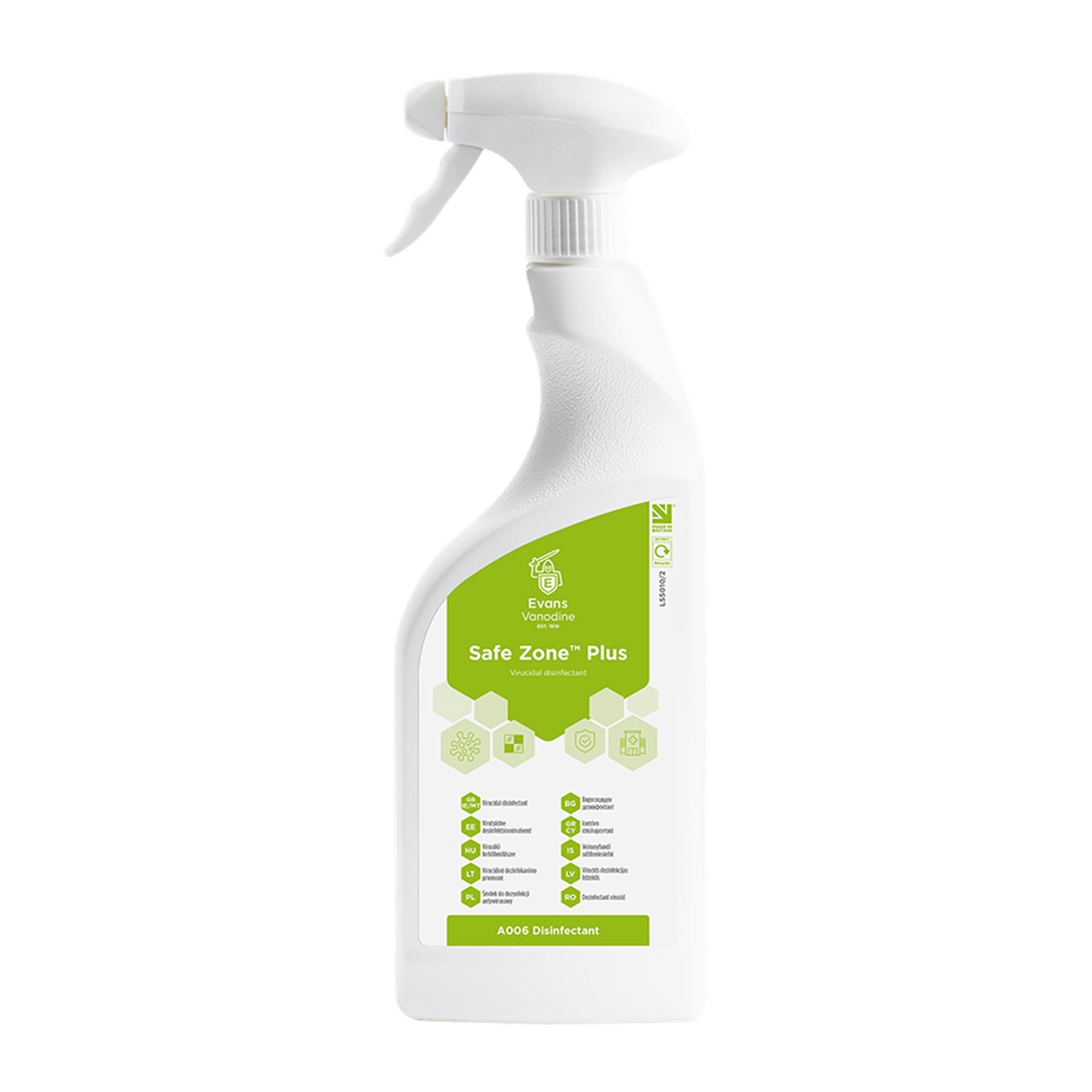 Safe Zone Plus Virucidal Disinfectant