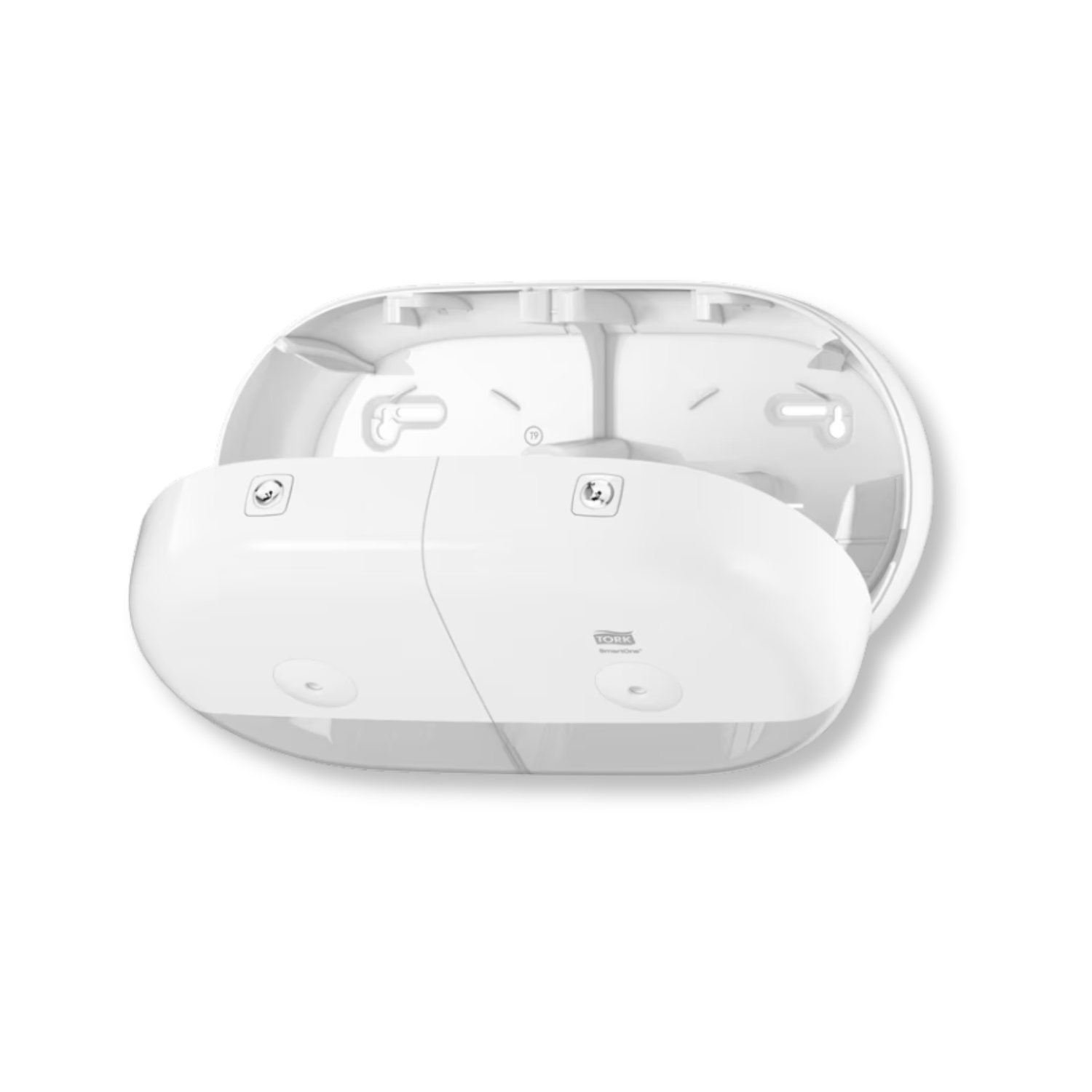Tork SmartOne® Mini Twin Toilet Roll T9 Dispenser - Image 2