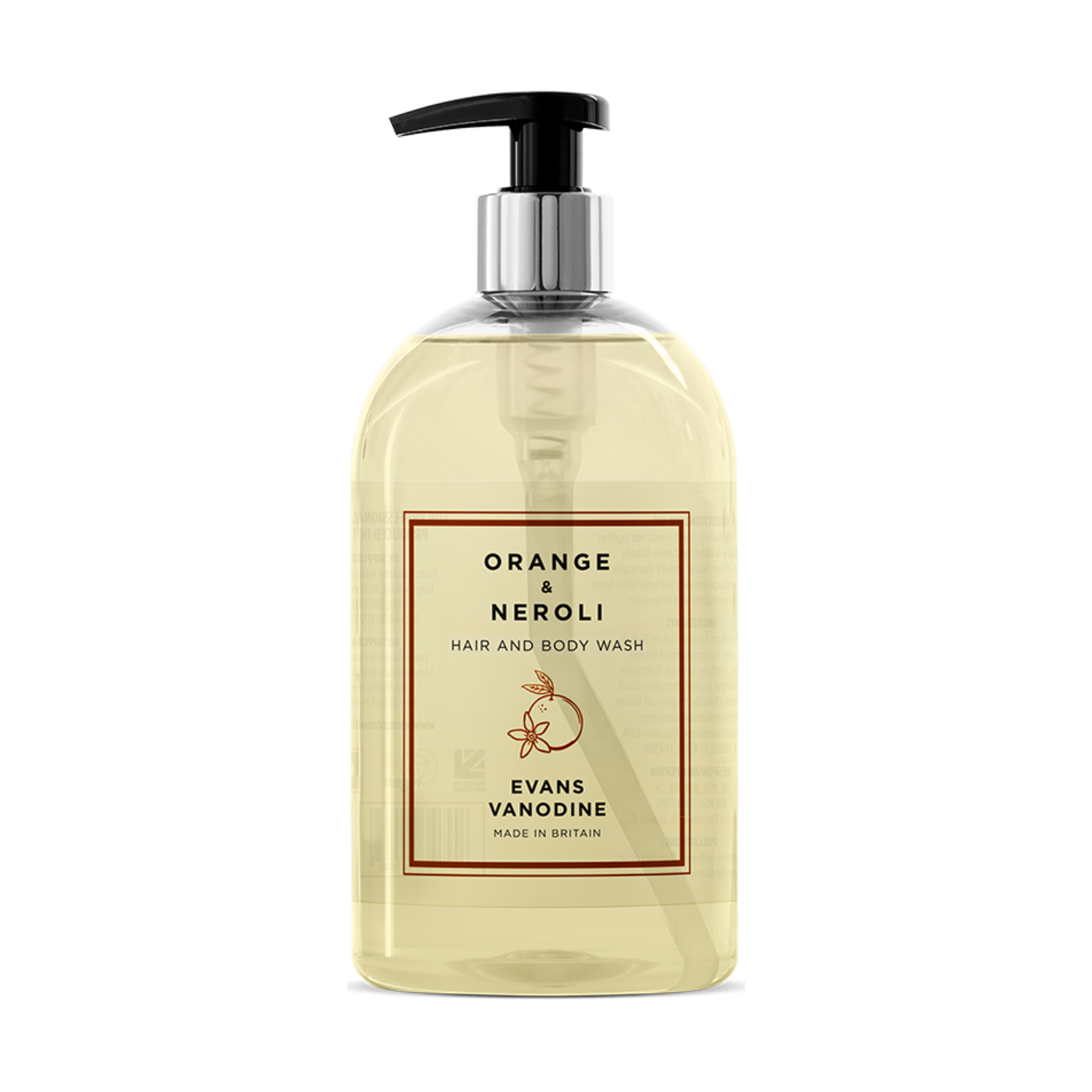 Orange and Neroli Hand, Hair & Body Wash - Image 3