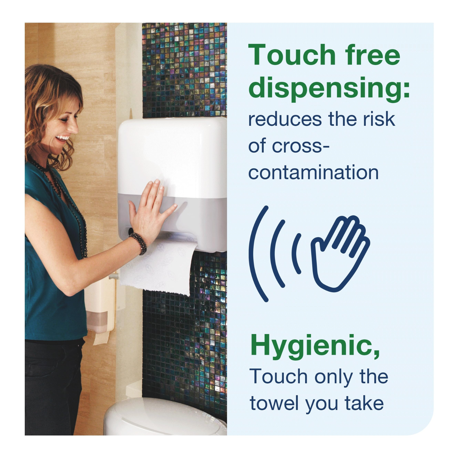 Tork Matic® Automatic Hand Towel Roll H1 Dispenser - Image 5